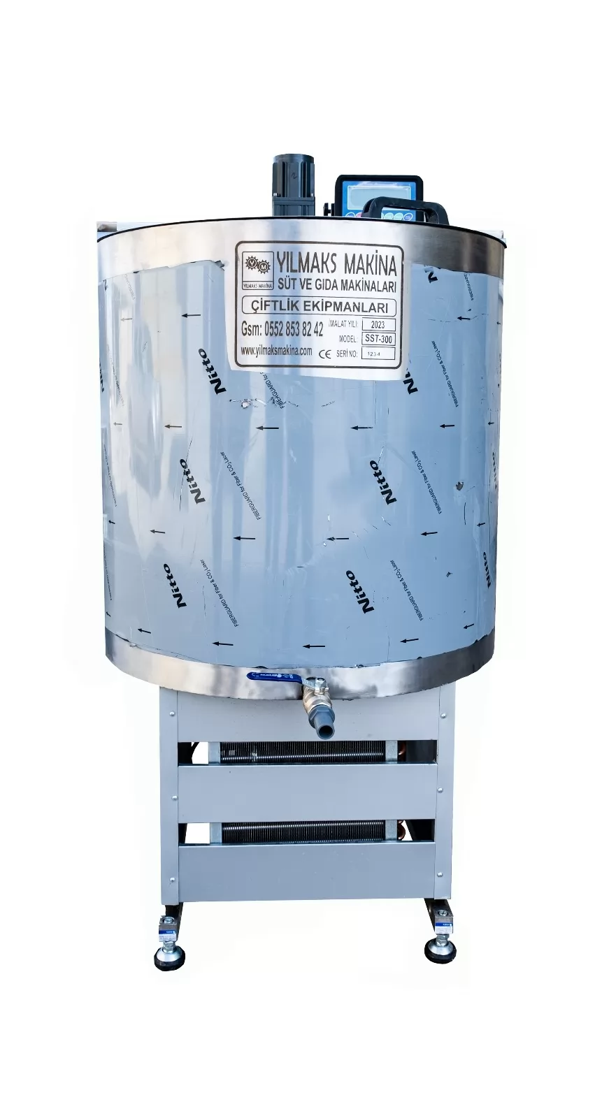 300 LT Süt Soğutma Tankı